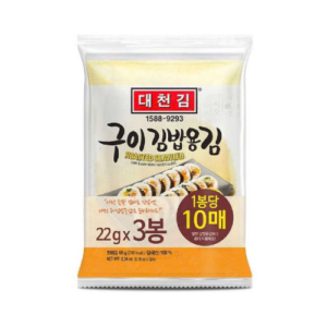 Rong Biển Cuộn Kimbap Daechun Gim Hàn Quốc 22g